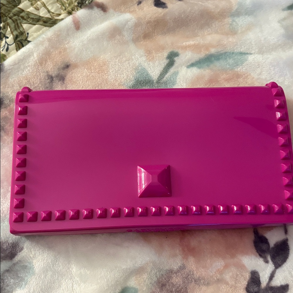 Studded Pink Clutch